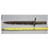 Swiss Army Military Bayonet w Scabbard