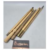 Various Wood Shot Gun Cleaning Rods