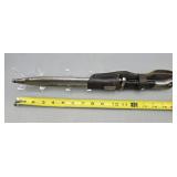 WWII German Military Bayonet w Scabbard & Frog -