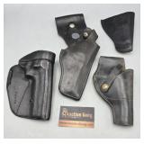 Group of Misc Leather Holsters