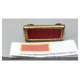 US Army Meritorious Citation Ribbon Bar
