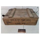 Wood Ammo Box