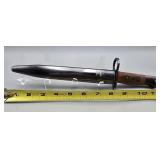 British Military Bayonet with Scabbard