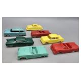 White Wheel Plastic Toy Cars - F&F Mold, Renwal