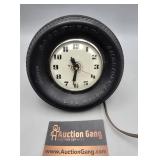 Goodyear American Eagle Clock - Electric, Working