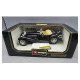 Burago Mercedes Benz 500K Roadster 1936 1:20 -