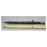 Czechoslovakia Military Bayonet with Scabbard-