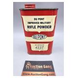 DuPont Military Rifle Powder Can