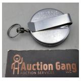Key-Bak Retractable With Clip