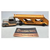 Tootsie Toy Metal Car Hauler