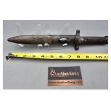 Italian Military Bayonet with Scabbard