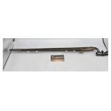 British Military Bayonet with Leather & Brass