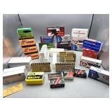 Lot of Empty Ammo Boxes & Trays