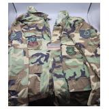 Pair of 132nd Fighter Wing Military Shirts