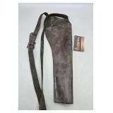 Long Leather Shoulder Rifle Scabbard C86A 4