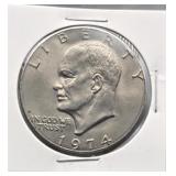 1974 Eisenhower One Dollar
