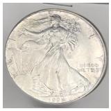 1993 1 Oz Silver American Eagle Bullion