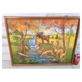 Pillow Animal Art 19"ï¿½25" Backs has been taped