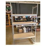 Shelving 84"tH x 84.5"W x 18"D