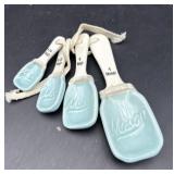 Mason Jar Measuring Spoons - Ceramic