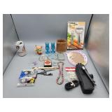 Paperweight, Microphone, Cassette, Peelers