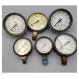 Assortment of Gauges - one has cracked lens
