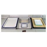 Enamel & Plastic Film Developing Trays