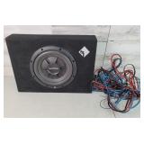 Rockford Fosgate Sub & Cables R2S-1x10