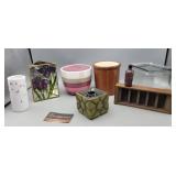 Planters Candle Holder Crock & More