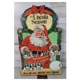 Santa 7up Cardboard Store Display 22"ï¿½14"