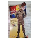 Miller Veterans Store Display 34"ï¿½70" Has some