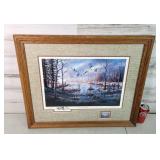 Ken Zylla Signed Duck Print 20.5"ï¿½24.5"