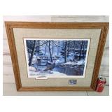 Ken Zylla Signed Print 20.5"ï¿½24.5" Turkeys