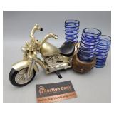 Motorcycle Shot Glass Holder