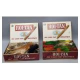 Cigar Boxes w/Feathers & Game Cock Necks