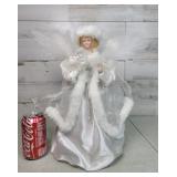 Angel Tree Topper 13.5" H Needs Adapter to Light