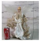 Angel Tree Topper 13.5" H Needs Adapter to Light