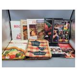 Group of Cookbooks & Recipes