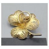 Brooch - Topazio Portugal Silver 925