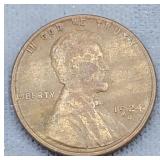 1924D Wheat Cent