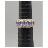 SLS Silver 925 Ring Size 8.75