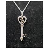 Jane Seymore Silver 925 JWBR Necklace & Pendant