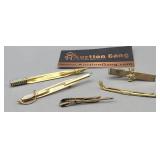 Tie Clips - Golf, Sword, Rifle, Arrow, etc.