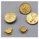 Military Pins/Badges