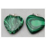 Malachite Pendants