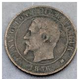 1856 France Coin