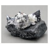 Stibnite With Quartz