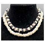 Square Beaded Necklaces