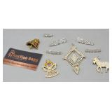 Rhinestone Pins & Pendants