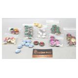 Colorful Button Covers